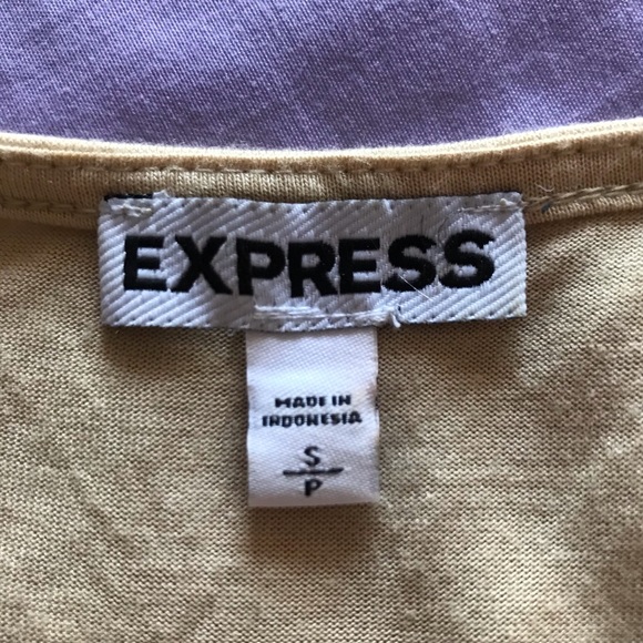 Express! Striped and Sequined Tank Top - Picture 8 of 9